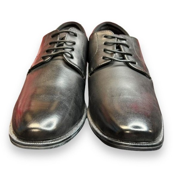 Bruno Marc Men Size 10.5 Leather Dress Formal Classic Lace-up Shoes - Picture 2 of 8